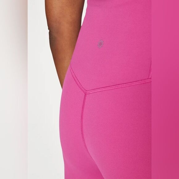 Athleta ELATION ULTRA HIGH RISE CROP Small Iceplant Pink NEW - Picture 4 of 12